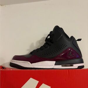 Jordan Kids Sneakers - Black and Purple